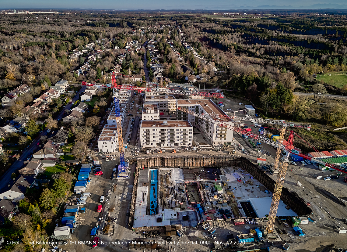 12.11./09.11.2020 - Piederstorfer Gelände und Alexisqaurtier am Karl-Marx-Ring in Neuperlach